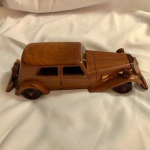 Citroen Wooden Vintage Car Model